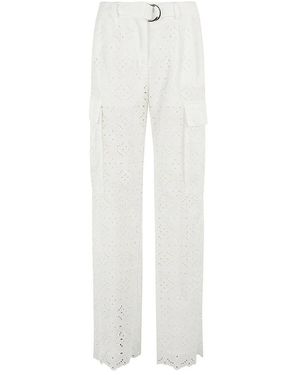 Ermanno Scervino Wide Trousers - White
