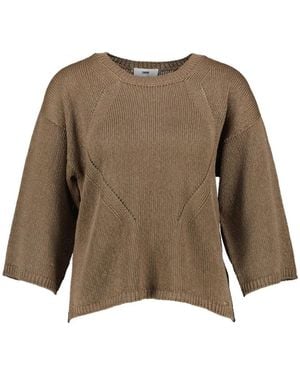 Cinque Ciaira Trui Met Ronde Hals - Bruin
