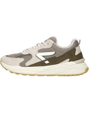 Hub Grid Sneakers - Mettallic