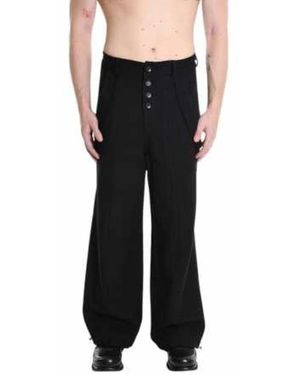 LA HAINE INSIDE US Wide Trousers - Zwart