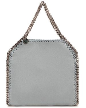 Stella McCartney Tassen ,Blauw ,Polyester Falabella Mini Tote - Grijs