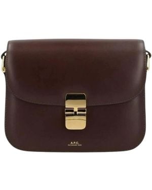 A.P.C. Cross Body Bags - Brown