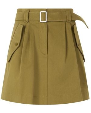 Alberta Ferretti Kurzer Rock - Grün