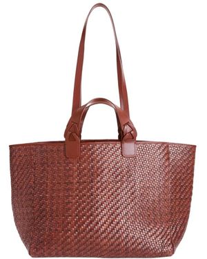 IBELIV Elmio Geweven Tote - Rood
