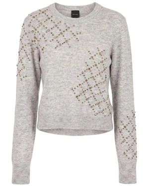 Pinko Truien & Vesten ,Grijs ,Salisburgo Sweater