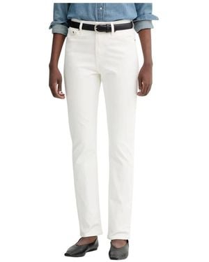 Levi's Wedgie Slim Jeans - Weiß