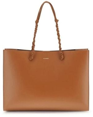 Jil Sander Tote Bags - Marrone