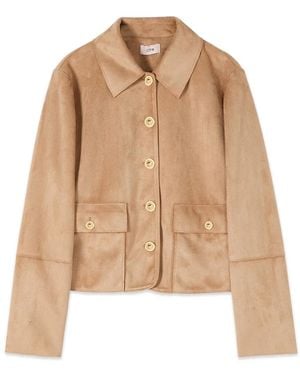 Oltre Jassen ,Leather Jassen - Naturel