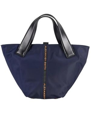 Alexander Smith Tote Bags - Blu