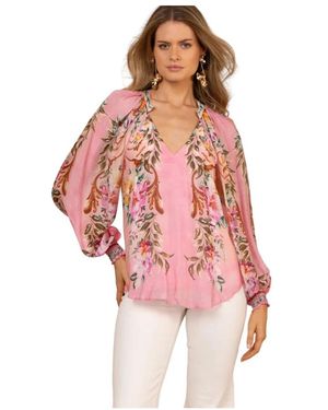Hale Bob Overhemden ,Roze ,Chiffon Aarna Chiffon Top