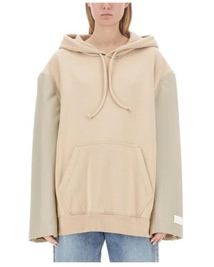 MM6 by Maison Margiela Hoodies - Natural
