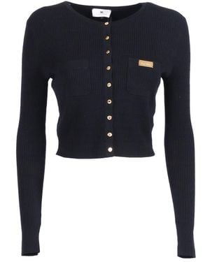 Elisabetta Franchi Cardigans - Blue