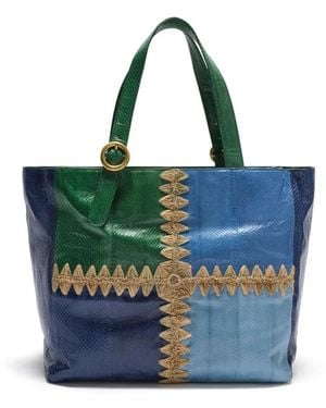 Maliparmi Tote Bags - Blue