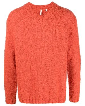 sunflower V-Neck Knitwear - Pink
