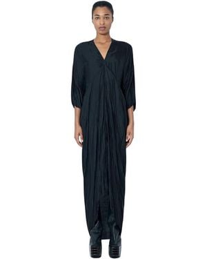 Rick Owens Tommy Kite Gown - Blau