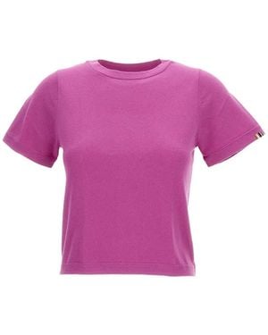 Extreme Cashmere Round-Neck Knitwear - Purple