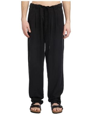 Andrea Ya'aqov Straight Trousers - Noir