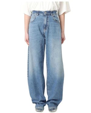 Pinko Wide Jeans - Azul