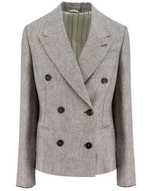 Brunello Cucinelli Blazers - Grigio