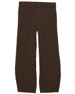 Proenza Schouler Cropped Trousers - Brown