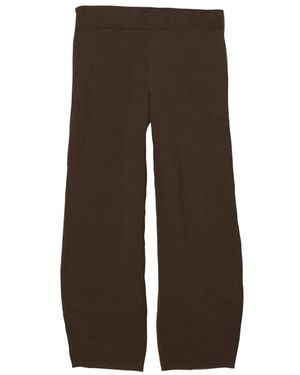 Proenza Schouler Broeken ,Bruin ,Cashmere-Blend Joggingbroek