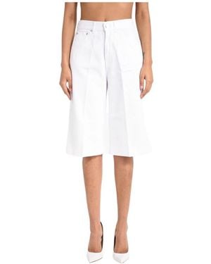 Dondup Denim Shorts - White