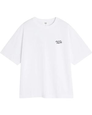 Maison Kitsuné T-Shirts - White
