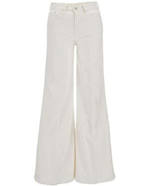 Mother Wide Jeans - Blanco