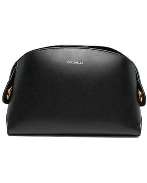 Coccinelle Tylde Kalbsleder Handtasche - Schwarz