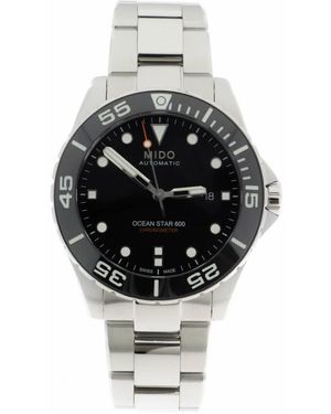 MIDO Accessoires ,Zwart ,Ocean Star 600 Chronometer - Metallic