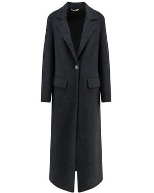 Hevò Single-Breasted Coats - Noir
