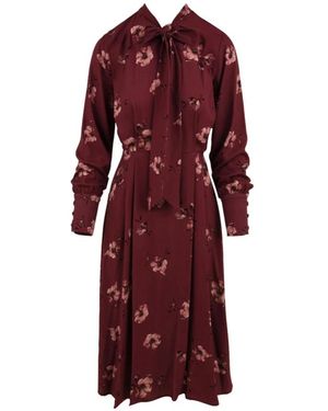 Mar De Margaritas Midi Dresses - Red
