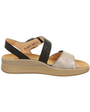 Think! Sandalen Met Sleehak - Bruin