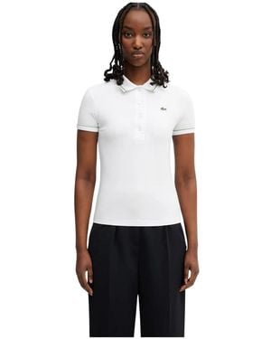 Lacoste Polo Hemden - Wit