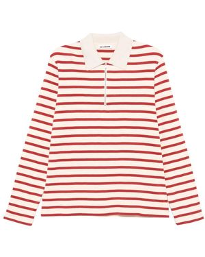 Jil Sander Polo Shirts - Red