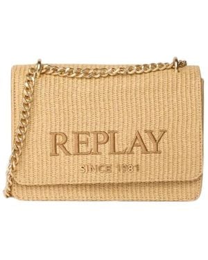 Replay Cross Body Bags - Metallic
