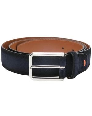 Santoni Cint Reg H 35 Pal Gürtel - Blau