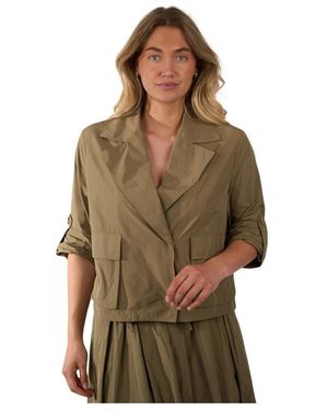 Luisa Cerano Jassen ,Groen ,Polyester Blouses & Shirts