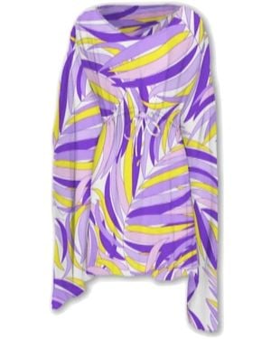 MC2 Saint Barth Short Dresses - Purple