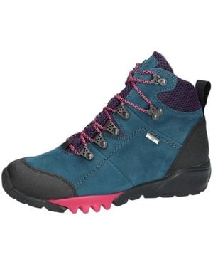 Waldläufer H-Amiata Schnürstiefelette - Blau
