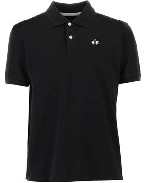 La Martina Polo Shirts - Black