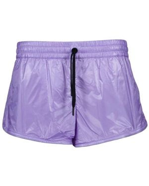 Moncler Short Shorts - Purple