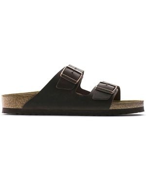 Birkenstock Sandalen Arizona Oiled Leather - Schwarz