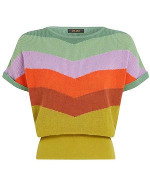King Louie Round-Neck Knitwear - Vert