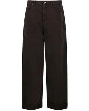 P.A.R.O.S.H. Wide Trousers - Negro