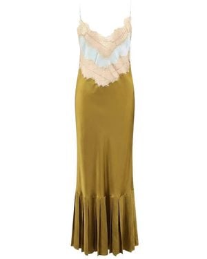 Mes Demoiselles Midi Dresses - Metallic