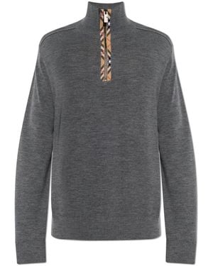 Burberry Turtlenecks - Grey