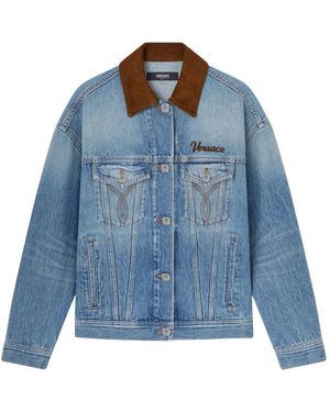 Versace Denim Jackets - Blue