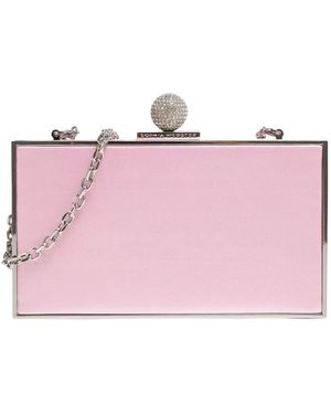 Sophia Webster Rosa satin clara clutch tasche - Pink