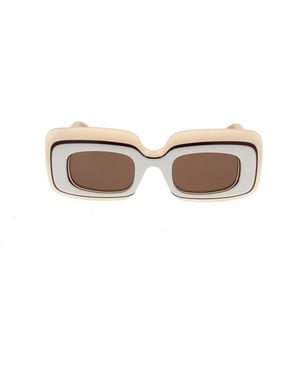 Loewe Accessoires ,Veelkleurig ,Stijlvolle Zonnebril - Wit